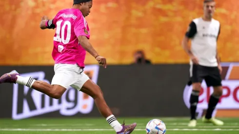 Ronaldinho fue la gran atracción de la fecha 8 de la Kings League.
