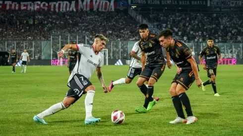 Carlos Palacios fue titular en Colo Colo, pero no pudo gravitar demasiado.