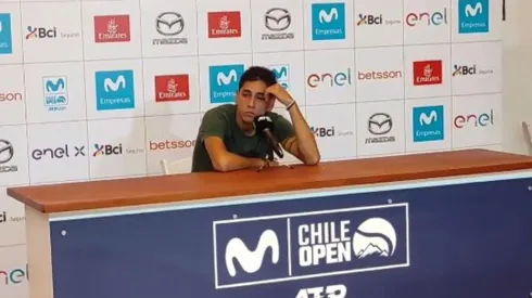 Alejandro Tabilo en conferencia tras derrota