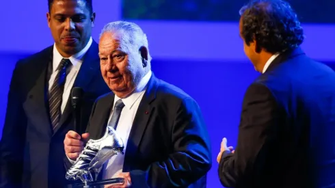 Just Fontaine recibe un homenaje junto a Ronaldo