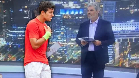 Guarello cerró el noticiero informando que Garin perdió con Thiem, y en San Carlos de Apoquindo la algarabía era total por el triunfazo de Gago.