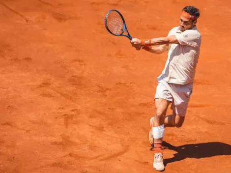 Fognini en picada contra la cancha del Chile Open