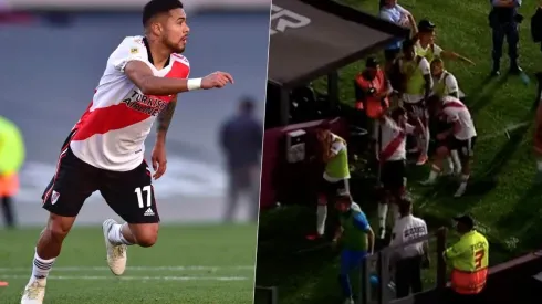 Paulo Díaz volvió a jugar por River Plate