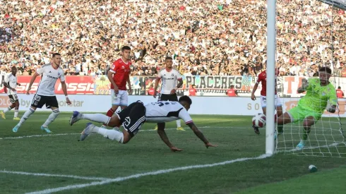 Darío Lezcano anotó un gol ante Magallanes y ya suma tres con Colo Colo en el Campeonato Nacional 2023.