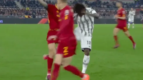 Moise Kean se fue a las duchas apenas ingresó a la cancha
