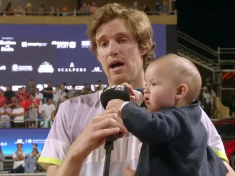 Campeón: Jarry y su hijo aplaudidos por la prensa internacional