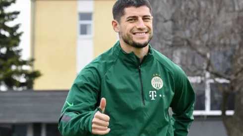 Ángelo Sagal ya entrena con sus compañeros en el Ferencvaros, el cuadro más ganador de Hungría.