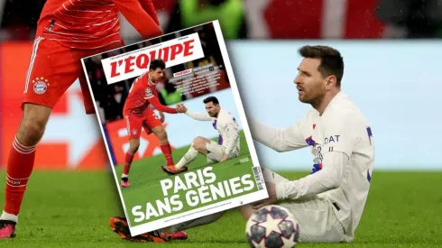 Lionel Messi no logró hacer que PSG venciera al Bayern Múnich y la prensa le cayó con todo.