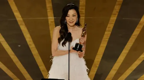 Michelle Yeoh ganó a mejor actriz en los premios.