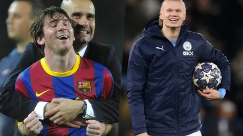 Haaland podría haber superado un récord de Messi, pero Pep Guardiola decidió reemplazarlo.