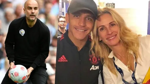 Julia hasta se sacó una foto con el gran Alexis Sánchez.
