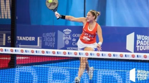 La argentina Aranzazú Osoro Ulrich es una de las jugadoras más destacadas que tiene el Chile Pádel Open 2023.