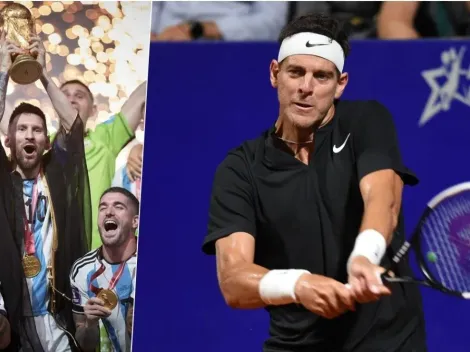 Del Potro quiere volver al tenis inspirado en la Selección Argentina