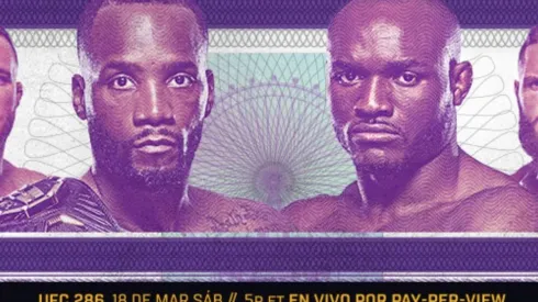 Leon Edwards y Kamaru Usman protagonizan el evento central de UFC 286.