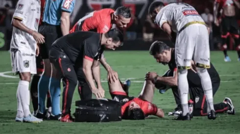 Araos sufre por una dura lesión sufrida en Brasil