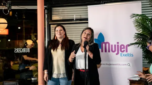 Gerentas de Producto de Laboratorio Exeltis Chile, Erica Dávila Campusano y Bárbara Pereira Huarte