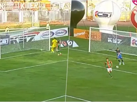 Increíble: Requena le hace un gol de arco a arco a Cortés