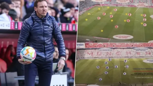 Julian Nagelsmann estalla por un topo en el camarín del Bayern Múnich.