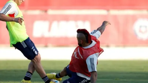 Vidal se entrena en Pinto Durán con el deseo de ser importante en el proceso de Berizzo