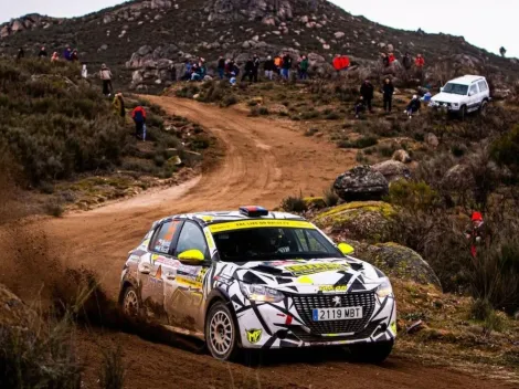 ¡Orgullo! Piloto chileno deja loco a rally europeo con tremendo debut