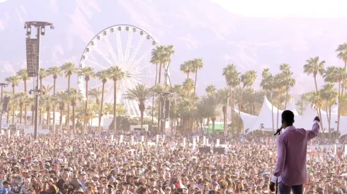 Artista en el Coachella Stage de Coachella 2022