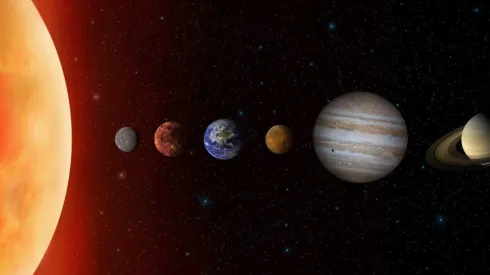 Ilustración del sistema solar