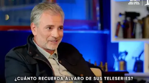 Álvaro Rudolphy se aleja de las teleseries