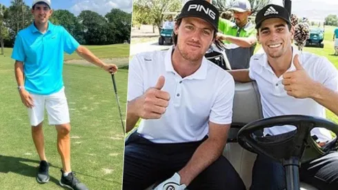 Cristian Garín, Mito Pereira y Joaquín Niemann