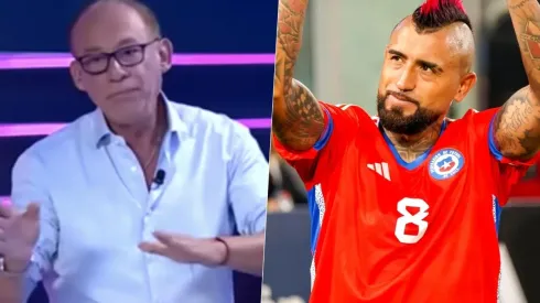 Mauricio Israel se le tiró al cuello a Arturo Vidal