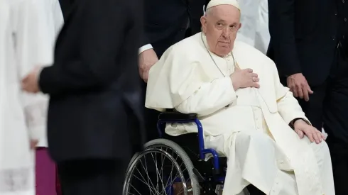 El Papa Francisco asiste a una Misa para la fiesta de la Epifanía en la Basílica de San Pedro el 6 de enero de 2023.