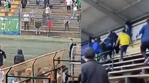 Disturbios en el duelo entre Osorno y Puerto Montt