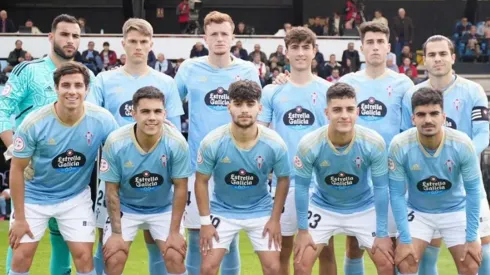 Montes en el equipo titular del Celta