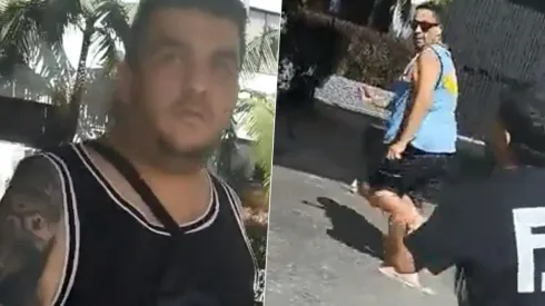 Hinchas albos agredidos en Colombia