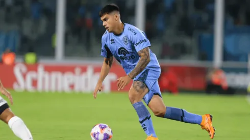 Alex Ibacache jugó una hora en su primer partido en Belgrano.