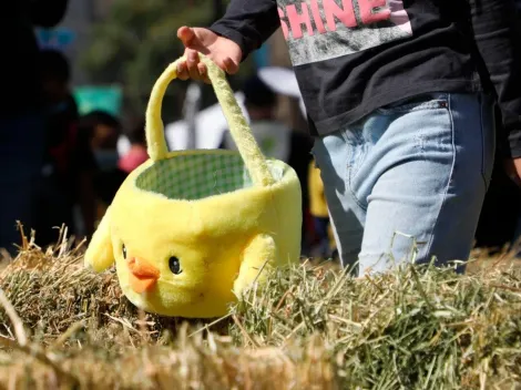 ¿Qué día se esconden los huevos de pascua?