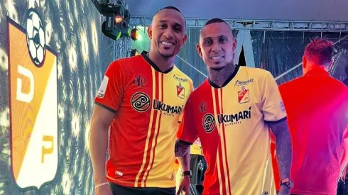 Aldo y Arley Rodríguez, los hermanos delanteros que tiene el Deportivo Pereira.