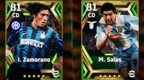 Zamorano y Salas en eFootball 2023