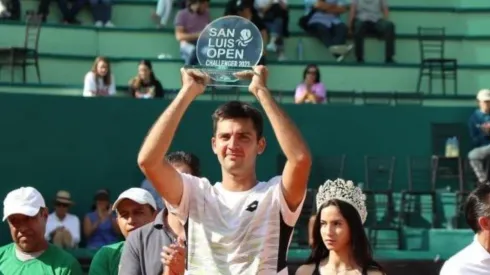Tomás Barrios gana el segundo challenger de su carrera