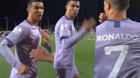 Cristiano Ronaldo terminó muy molesto tras el 0-0 del Al Nassr visitando a Al Feiha.