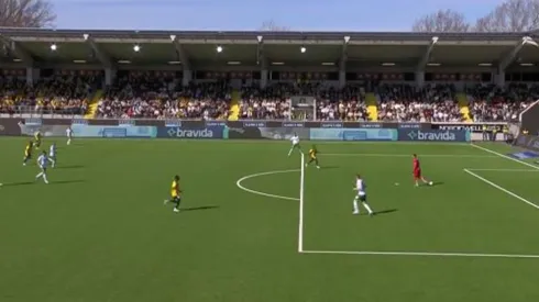 El momento del error del arquero