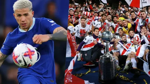 Enzo recordó la final que River le ganó a Boca en la Libertadores.