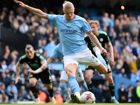 El City se acerca al Arsenal con doblete de Haaland