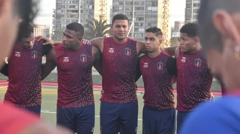 Monagas entrenó suavemente en el hotel de concentración