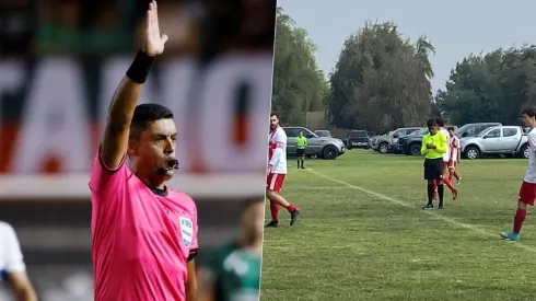 Gamboa arbitra en una liga amateur para no perder el ritmo