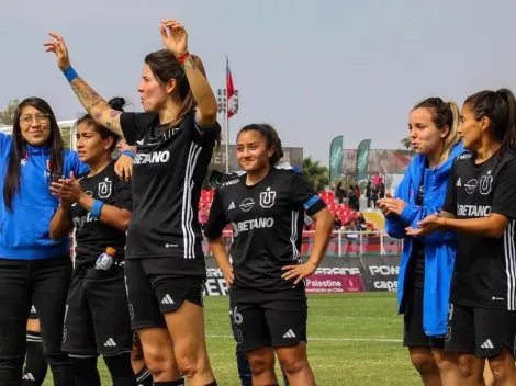 El azul festejo de Grettel Suazo por su debut en el primer equipo de la U