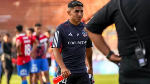 Jordhy Thompson fue suplente en el empate de Colo Colo ante la UC.