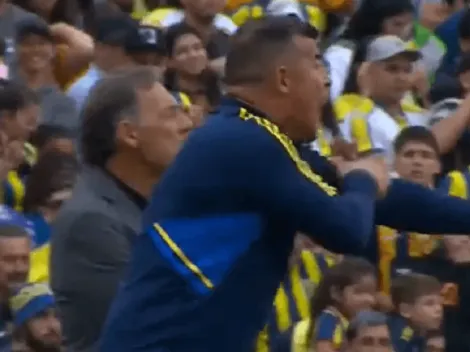DT de Boca se enerva con su capitán por no reclamar