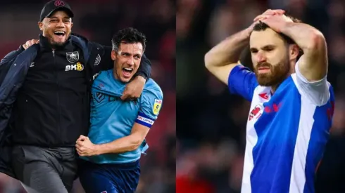 Ben sufrió ante el Burnley campeón