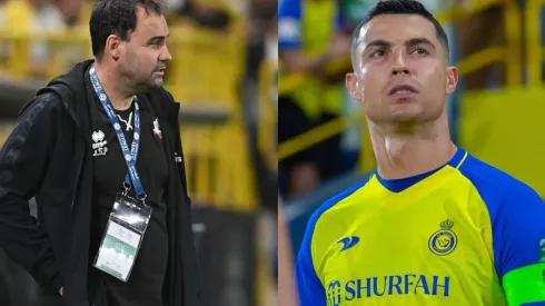 Coto Sierra y Cristiano Ronaldo