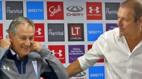 Hay distancia entre Holan y Buljubasich, lo que complica a la UC